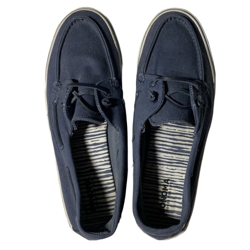 SONOMA Women’s Denim Blue Slip-on Boat Shoes
